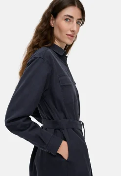 Damen Camel Active Kleider^Kleid mit Taillengürtel