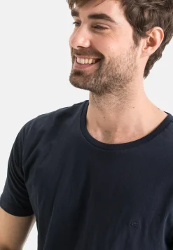 Herren Camel Active T-Shirts & Polos^Kurzarm Basic T-Shirt aus reiner Baumwolle