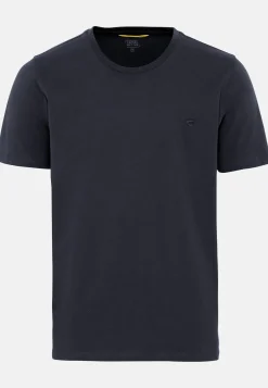 Herren Camel Active T-Shirts & Polos^Kurzarm Basic T-Shirt aus reiner Baumwolle
