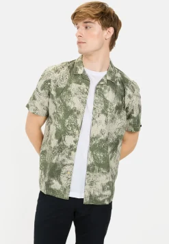 Herren Camel Active Hemden^Kurzarm Hemd aus Baumwolle