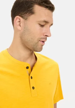 Herren Camel Active T-Shirts & Polos^Kurzarm Henley aus Organic Cotton
