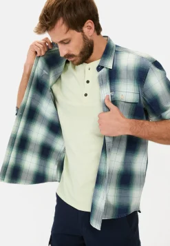 Herren Camel Active T-Shirts & Polos^Kurzarm Henley aus Organic Cotton