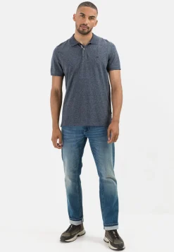 Herren Camel Active T-Shirts & Polos^Kurzarm Poloshirt aus Baumwollmix