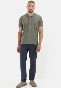 Herren Camel Active T-Shirts & Polos^Kurzarm Poloshirt aus Baumwollmix
