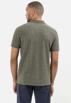 Herren Camel Active T-Shirts & Polos^Kurzarm Poloshirt aus Baumwollmix