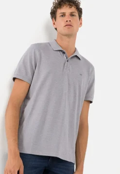 Herren Camel Active T-Shirts & Polos^Kurzarm Poloshirt aus Baumwollmix