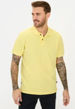 Herren Camel Active T-Shirts & Polos^Kurzarm Poloshirt aus Baumwolle