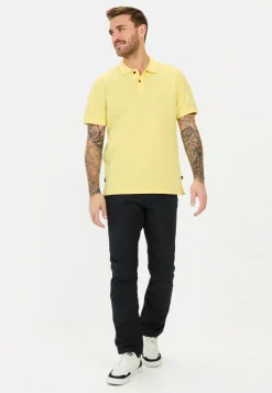 Herren Camel Active T-Shirts & Polos^Kurzarm Poloshirt aus Baumwolle