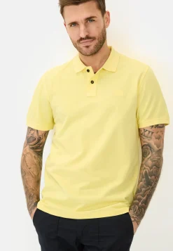 Herren Camel Active T-Shirts & Polos^Kurzarm Poloshirt aus Baumwolle