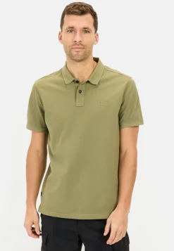 Herren Camel Active T-Shirts & Polos^Kurzarm Poloshirt aus Baumwolle