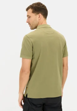 Herren Camel Active T-Shirts & Polos^Kurzarm Poloshirt aus Baumwolle