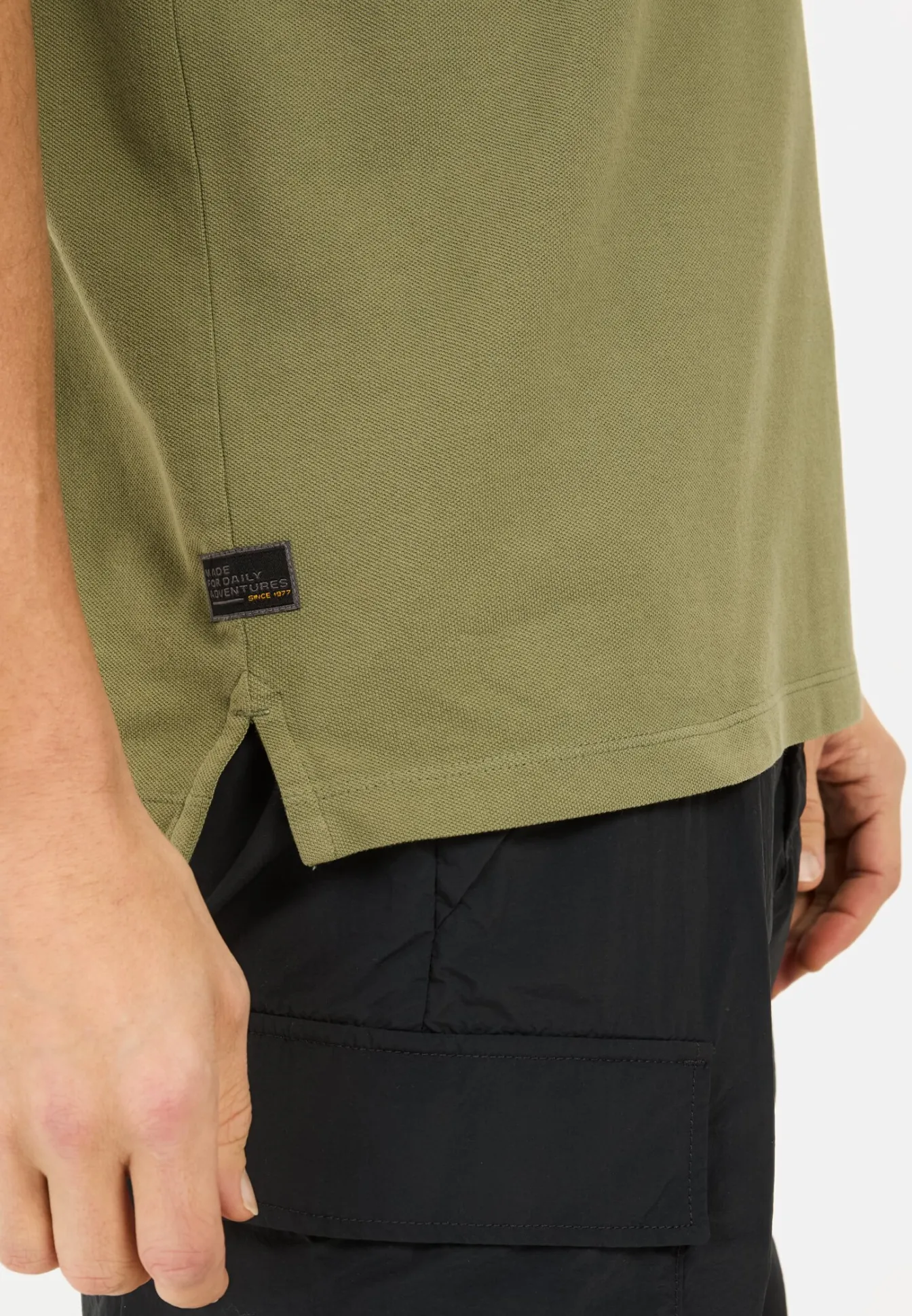 Herren Camel Active T-Shirts & Polos^Kurzarm Poloshirt aus Baumwolle