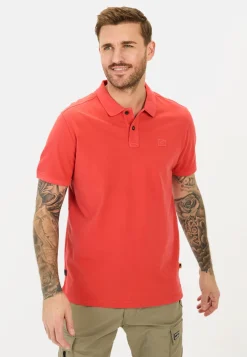 Herren Camel Active T-Shirts & Polos^Kurzarm Poloshirt aus Baumwolle