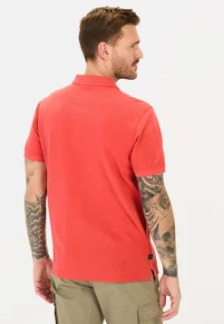 Herren Camel Active T-Shirts & Polos^Kurzarm Poloshirt aus Baumwolle
