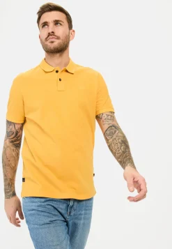 Herren Camel Active T-Shirts & Polos^Kurzarm Poloshirt aus Baumwolle