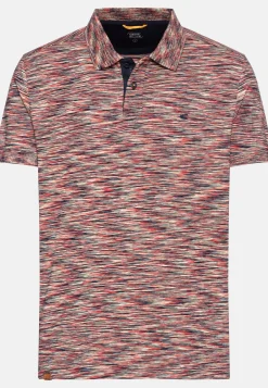 Herren Camel Active T-Shirts & Polos^Kurzarm Poloshirt aus Baumwolle