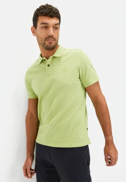 Herren Camel Active T-Shirts & Polos^Kurzarm Poloshirt aus Baumwolle