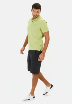 Herren Camel Active T-Shirts & Polos^Kurzarm Poloshirt aus Baumwolle