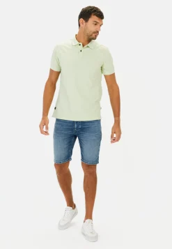 Herren Camel Active T-Shirts & Polos^Kurzarm Poloshirt aus Baumwolle
