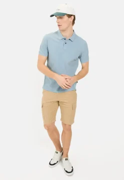 Herren Camel Active T-Shirts & Polos^Kurzarm Poloshirt aus Baumwolle