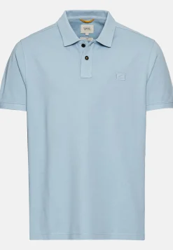 Herren Camel Active T-Shirts & Polos^Kurzarm Poloshirt aus Baumwolle