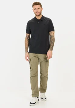 Herren Camel Active T-Shirts & Polos^Kurzarm Poloshirt aus einem Baumwollmix