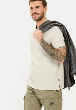 Herren Camel Active T-Shirts & Polos^Kurzarm Poloshirt aus einem Baumwollmix