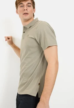 Herren Camel Active T-Shirts & Polos^Kurzarm Poloshirt aus reiner Baumwolle