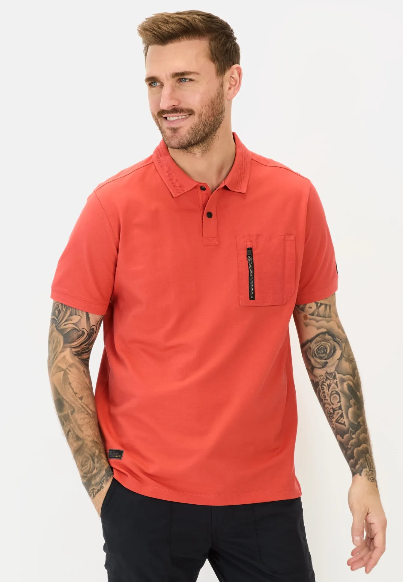 Herren Camel Active T-Shirts & Polos^Kurzarm Poloshirt mit Cooling Effekt