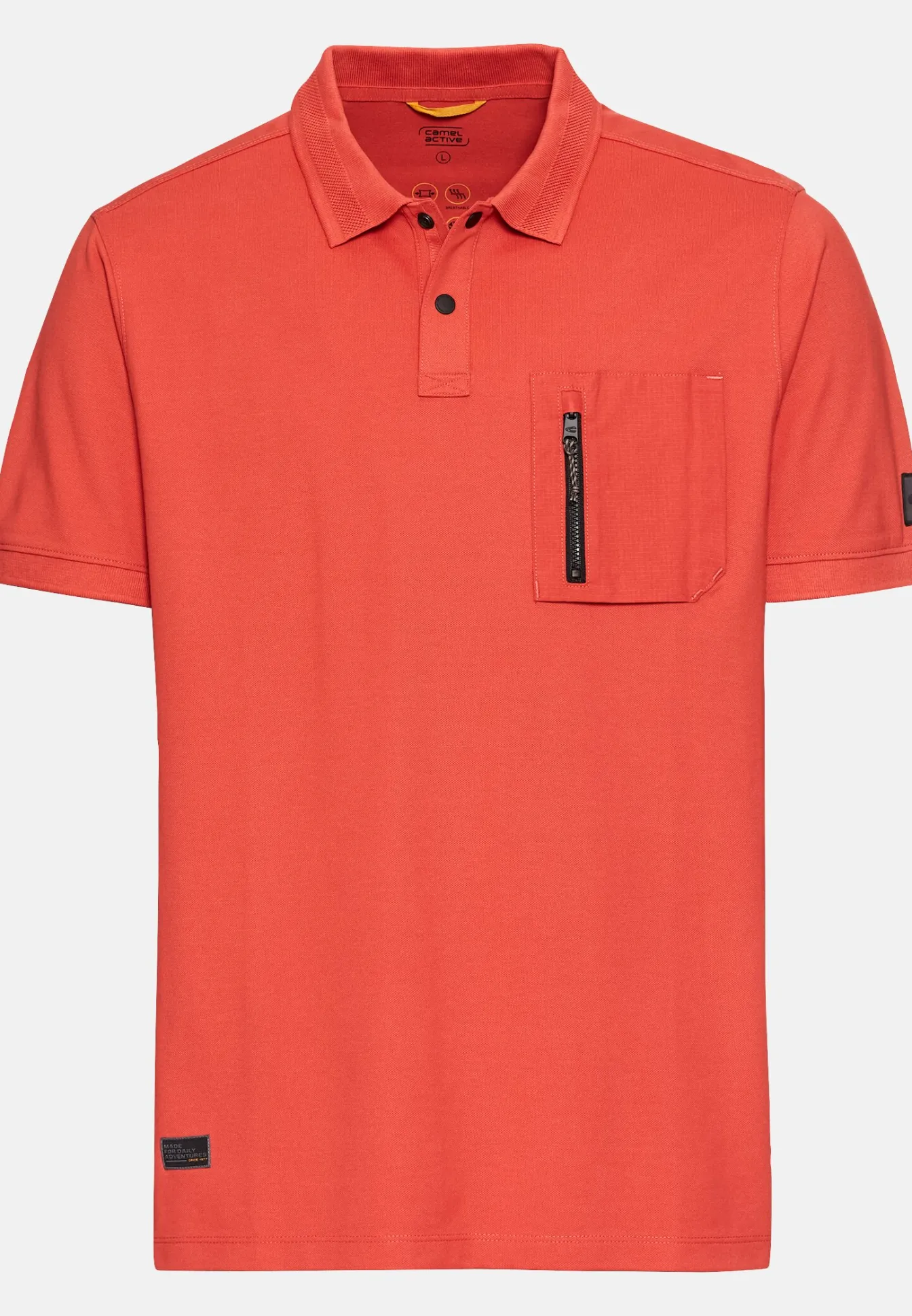 Herren Camel Active T-Shirts & Polos^Kurzarm Poloshirt mit Cooling Effekt