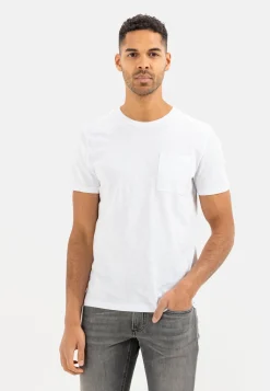 Herren Camel Active T-Shirts & Polos^Kurzarm T-Shirt aus Bio-Baumwolle