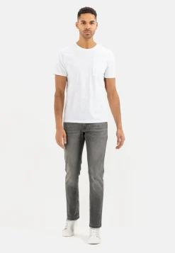 Herren Camel Active T-Shirts & Polos^Kurzarm T-Shirt aus Bio-Baumwolle