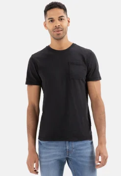 Herren Camel Active T-Shirts & Polos^Kurzarm T-Shirt aus Bio-Baumwolle