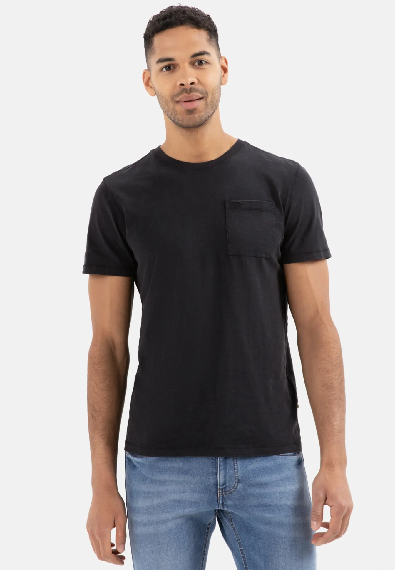 Herren Camel Active T-Shirts & Polos^Kurzarm T-Shirt aus Bio-Baumwolle