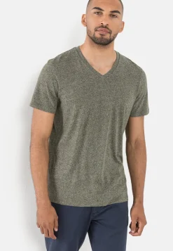 Herren Camel Active T-Shirts & Polos^Kurzarm T-Shirt aus biologischer Baumwolle
