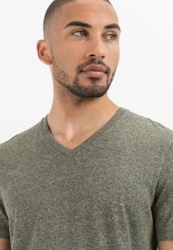 Herren Camel Active T-Shirts & Polos^Kurzarm T-Shirt aus biologischer Baumwolle