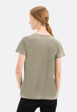 Damen Camel Active T-Shirts & Polos^Kurzarm T-Shirt aus Organic Cotton