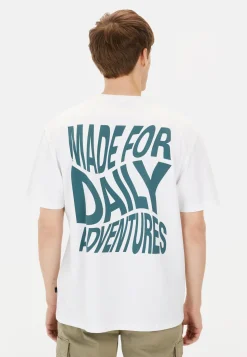 Herren Camel Active T-Shirts & Polos^Kurzarm T-Shirt mit Print