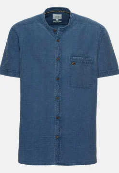 Herren Camel Active Hemden^Kurzarmhemd in Jeansoptik