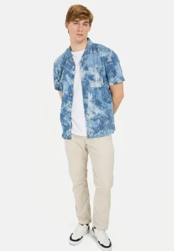 Herren Camel Active Hemden^Kurzarmhemd mit Allover-Print