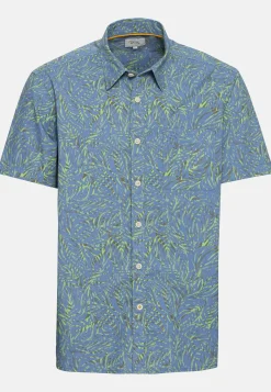 Herren Camel Active Hemden^Kurzarmhemd mit Allover-Print