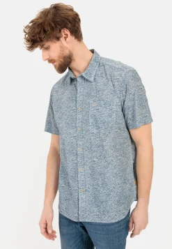 Herren Camel Active Hemden^Kurzarmhemd mit Allover-Print
