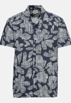 Herren Camel Active Hemden^Kurzarmhemd mit Allover-Print