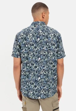 Herren Camel Active Hemden^Kurzarmhemd mit Allover-Print