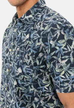 Herren Camel Active Hemden^Kurzarmhemd mit Allover-Print