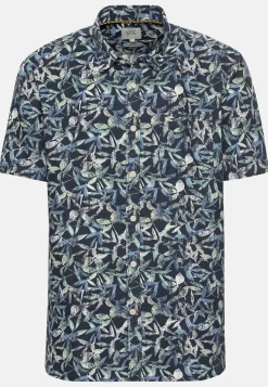 Herren Camel Active Hemden^Kurzarmhemd mit Allover-Print