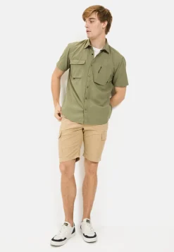 Herren Camel Active Hemden^Kurzarmhemd mit Cooling Effekt