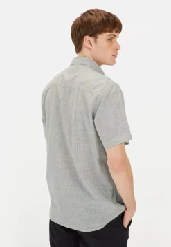 Herren Camel Active Hemden^Kurzarmhemd mit Strukturmuster