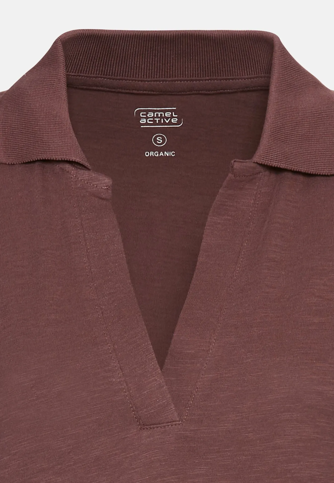 Damen Camel Active T-Shirts & Polos^Kurzarmshirt mit Polokragen