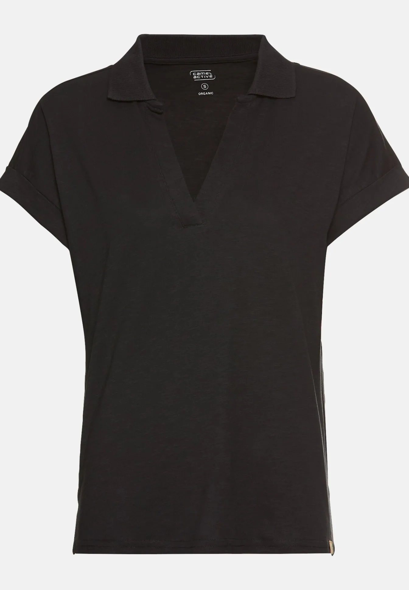 Damen Camel Active T-Shirts & Polos^Kurzarmshirt mit Polokragen